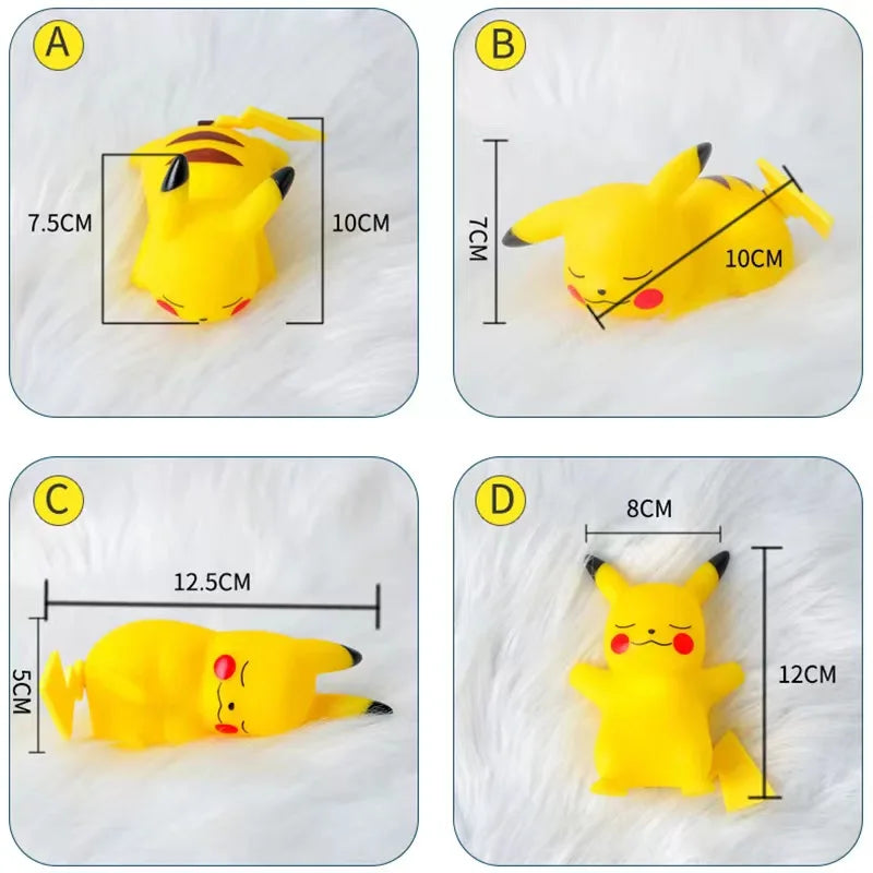 Veilleuse Pokémon Pikachu lumineuse pour enfants