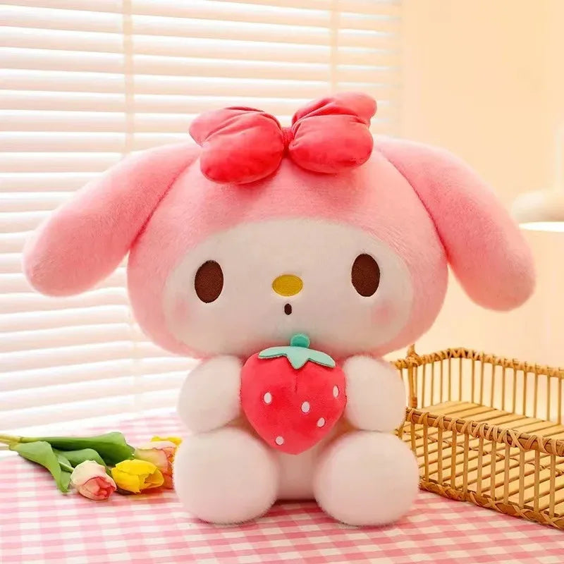 Peluche Sanrio Strawberry Kuromi 22/35 cm