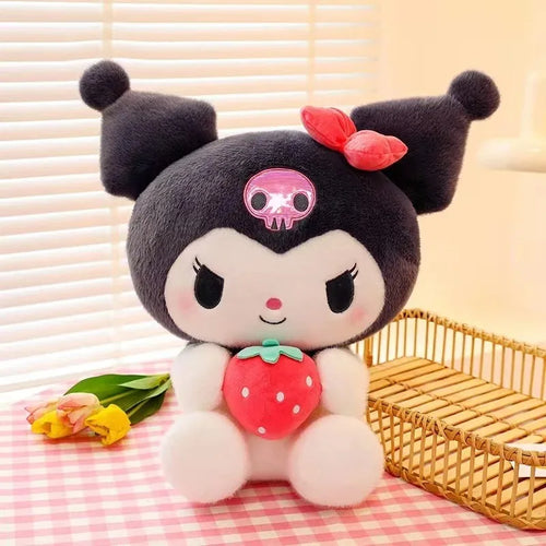 Peluche Sanrio Strawberry Kuromi 22/35 cm