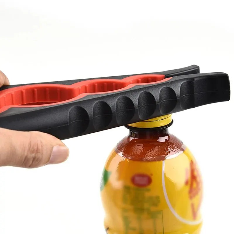 Ouvre-boîte multifonction quatre en un pour bouteille de boisson
