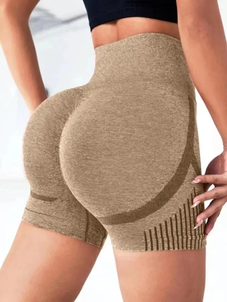 Short de yoga taille haute pour femme, pour le fitness, le yoga et le lifting des fesses