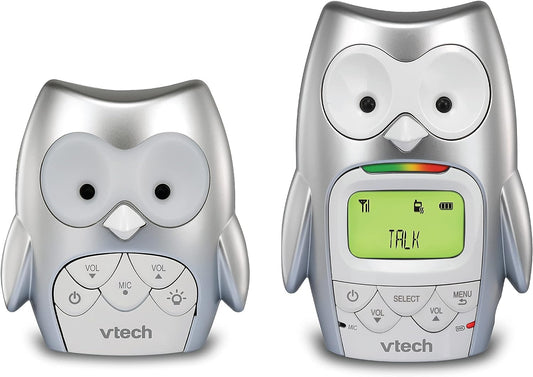 VTech - Babyphone Hibou Family - Fonction veilleuse, Communication Parent/bébé