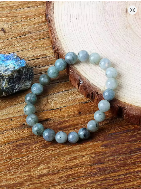 Labradorite beaded bracelet