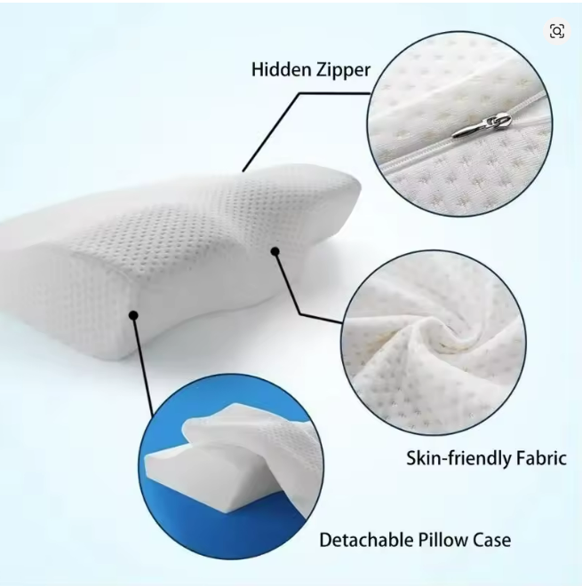 Oreiller ergonomique en mousse à mémoire