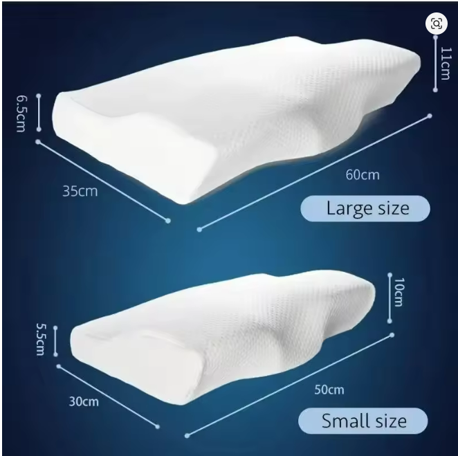 Oreiller ergonomique en mousse à mémoire