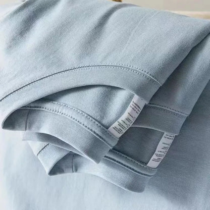 T-shirt homme, couleur unie, col rond, manches courtes