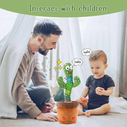 cactus parlant qui peut être chargé, enregistré et répété.