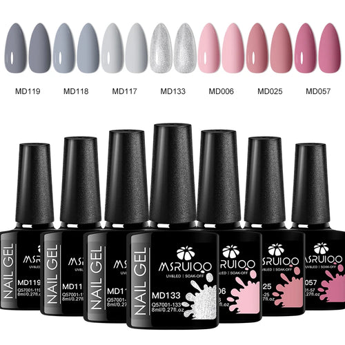 7pc vernis à ongles gel