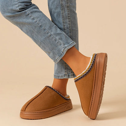 Pantoufles d'hiver pour femmes