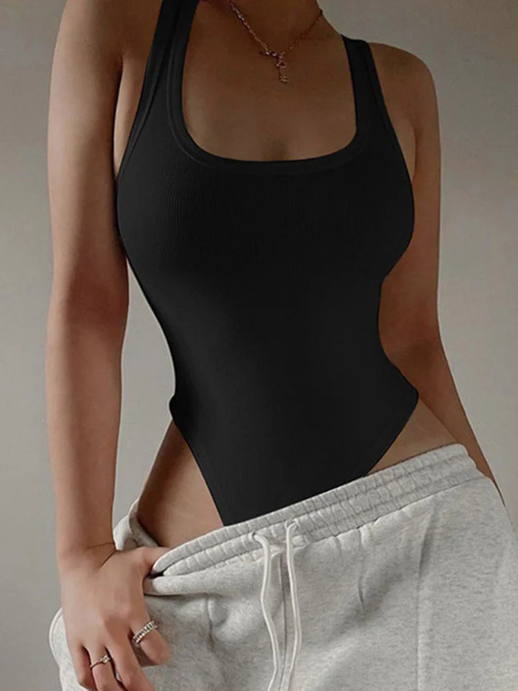 Body en tricot sans manches