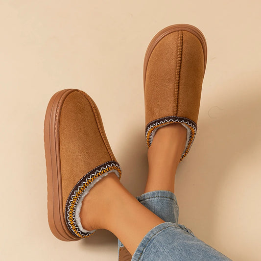 Pantoufles d'hiver pour femmes