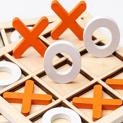 Jeu d'échecs Montessori en bois, puzzle interactif Informations