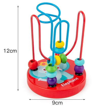 Jouet éducatif Montessori en bois 3D pour bébé, apprentissage de l'enfance
