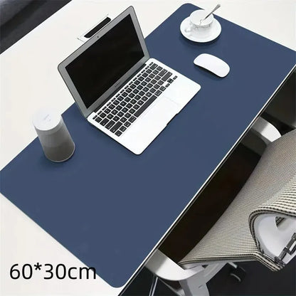 Tapis de protection de bureau en similicuir 60 x 30 mm