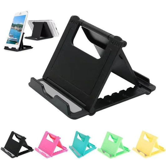 Support de bureau flexible et pliable pour téléphone portable et tablette