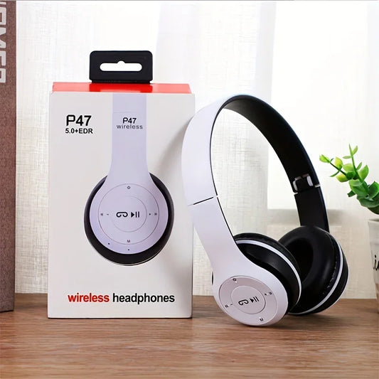 Casque sans fil Bluetooth 5.0 pliable