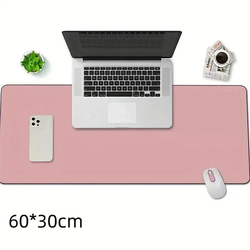 Tapis de protection de bureau en similicuir 60 x 30 mm