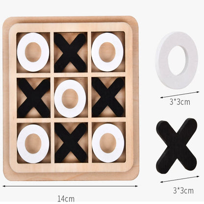 Jeu d'échecs Montessori en bois, puzzle interactif Informations