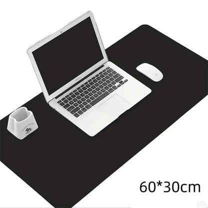 Tapis de protection de bureau en similicuir 60 x 30 mm