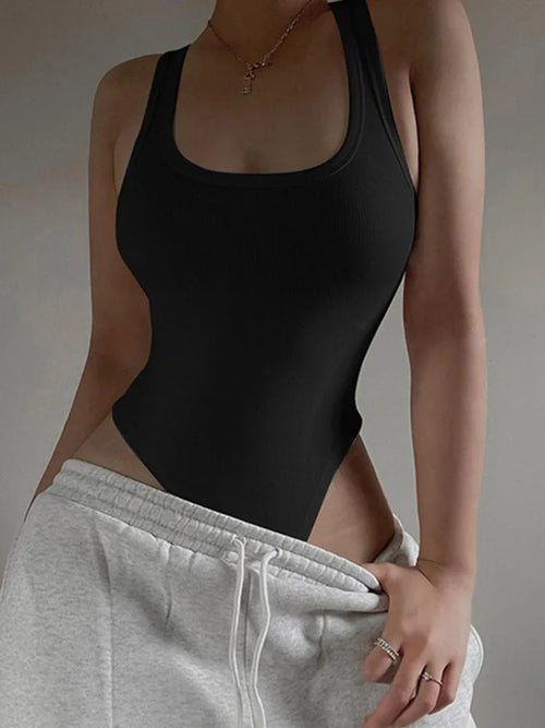 Body en tricot sans manches