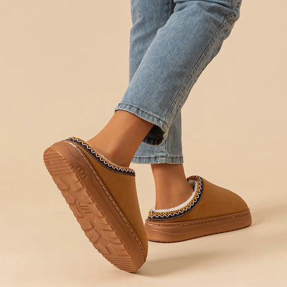 Pantoufles d'hiver pour femmes