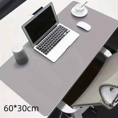 Tapis de protection de bureau en similicuir 60 x 30 mm