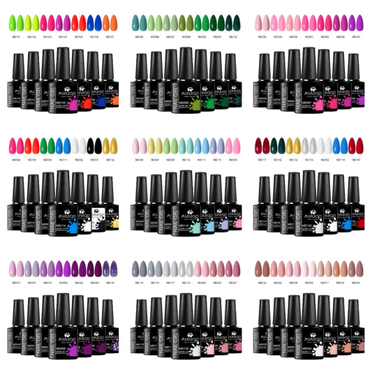 7pc vernis à ongles gel