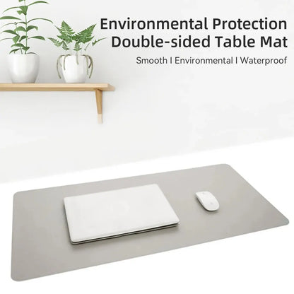 Tapis de protection de bureau en similicuir 60 x 30 mm