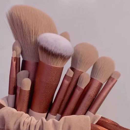 13 PCS LOT Pinceaux de maquillage Set Ombre à paupières