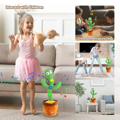 cactus parlant qui peut être chargé, enregistré et répété.