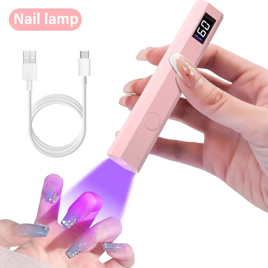Lampe sèche ongles portative