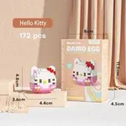 Poupées de dessin animé Stitch Sanrio Coke Mickey Mouse et microparticules LEGO
