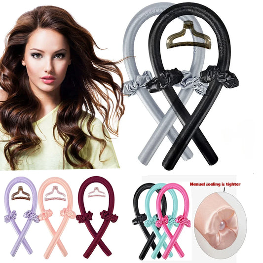 Tige de curling sans chaleur bandeau