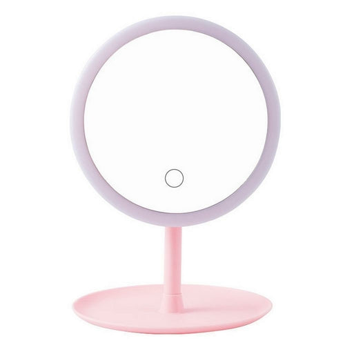 Miroir de maquillage rétroéclairé avec LED