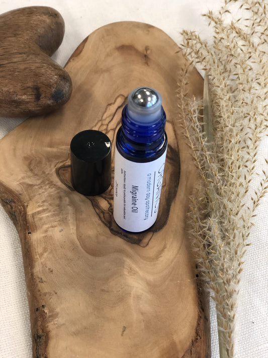 Huile essentielle pour les migraines / Soulagement de la migraine
